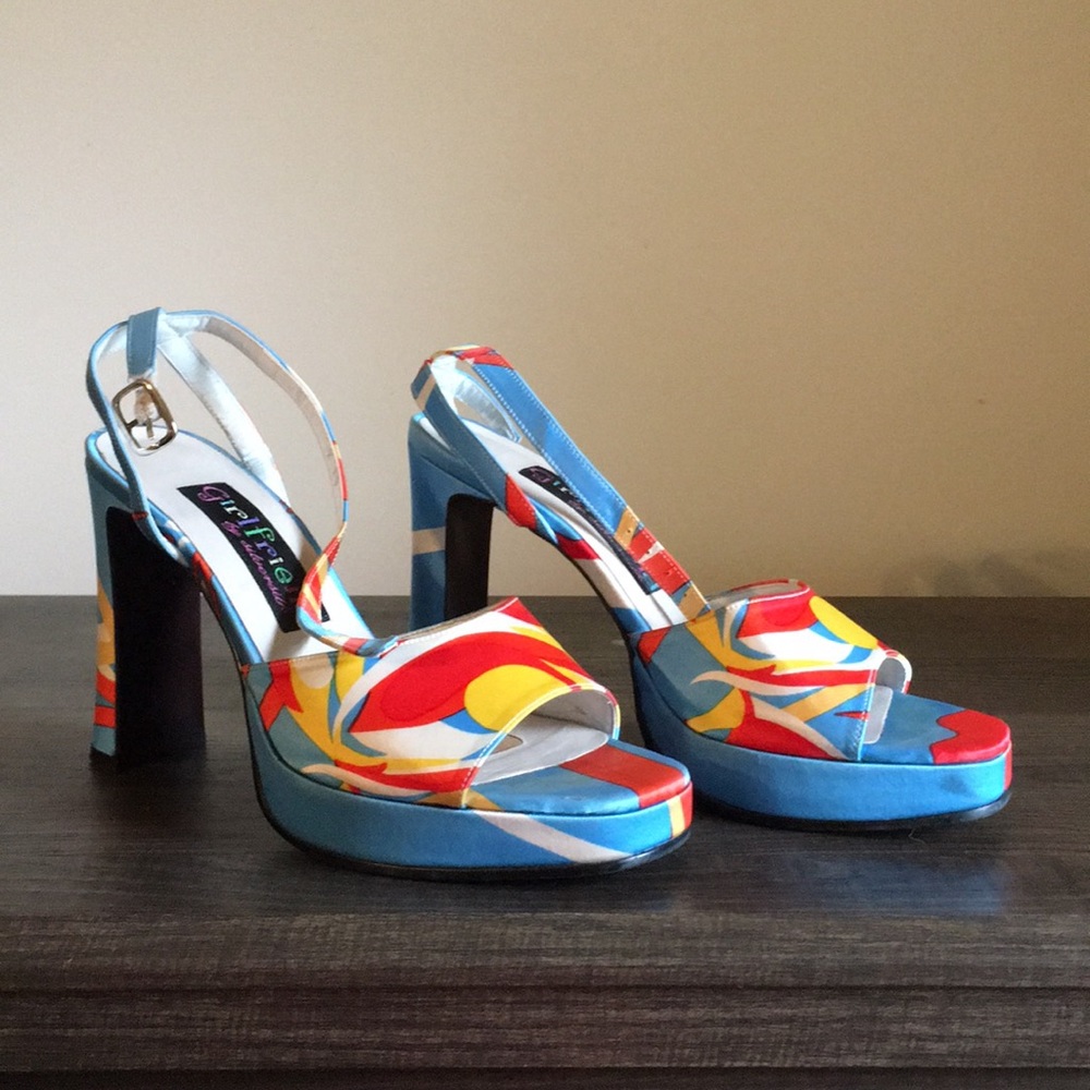 Multicolored Heels